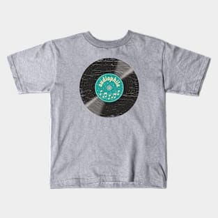 Audiophile (Music Lover) Vinyl Record Kids T-Shirt